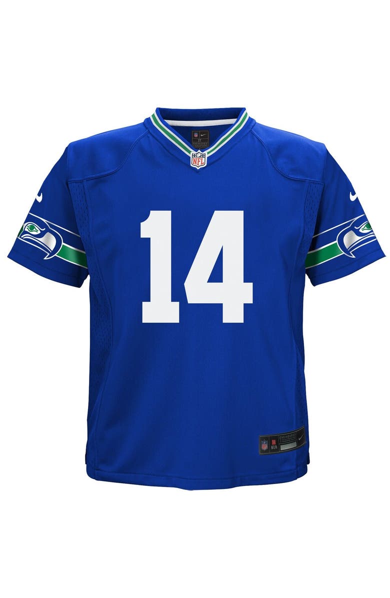 Nike Infant Nike DK Metcalf Royal Seattle Seahawks Alternate Player Game Jersey, Alternate, color, 