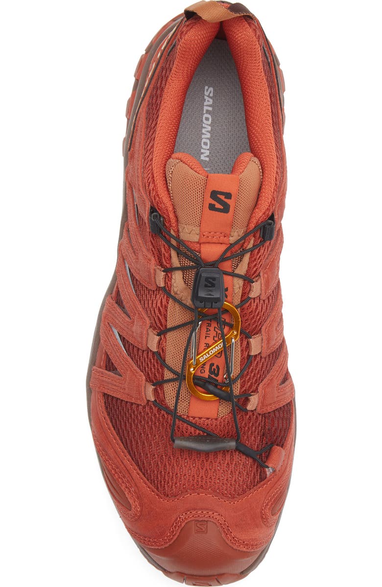 Salomon XA Pro 3D Red Ashes Trail Sneaker, Alternate, color, Pecan Brown/ Chili/ Mustang