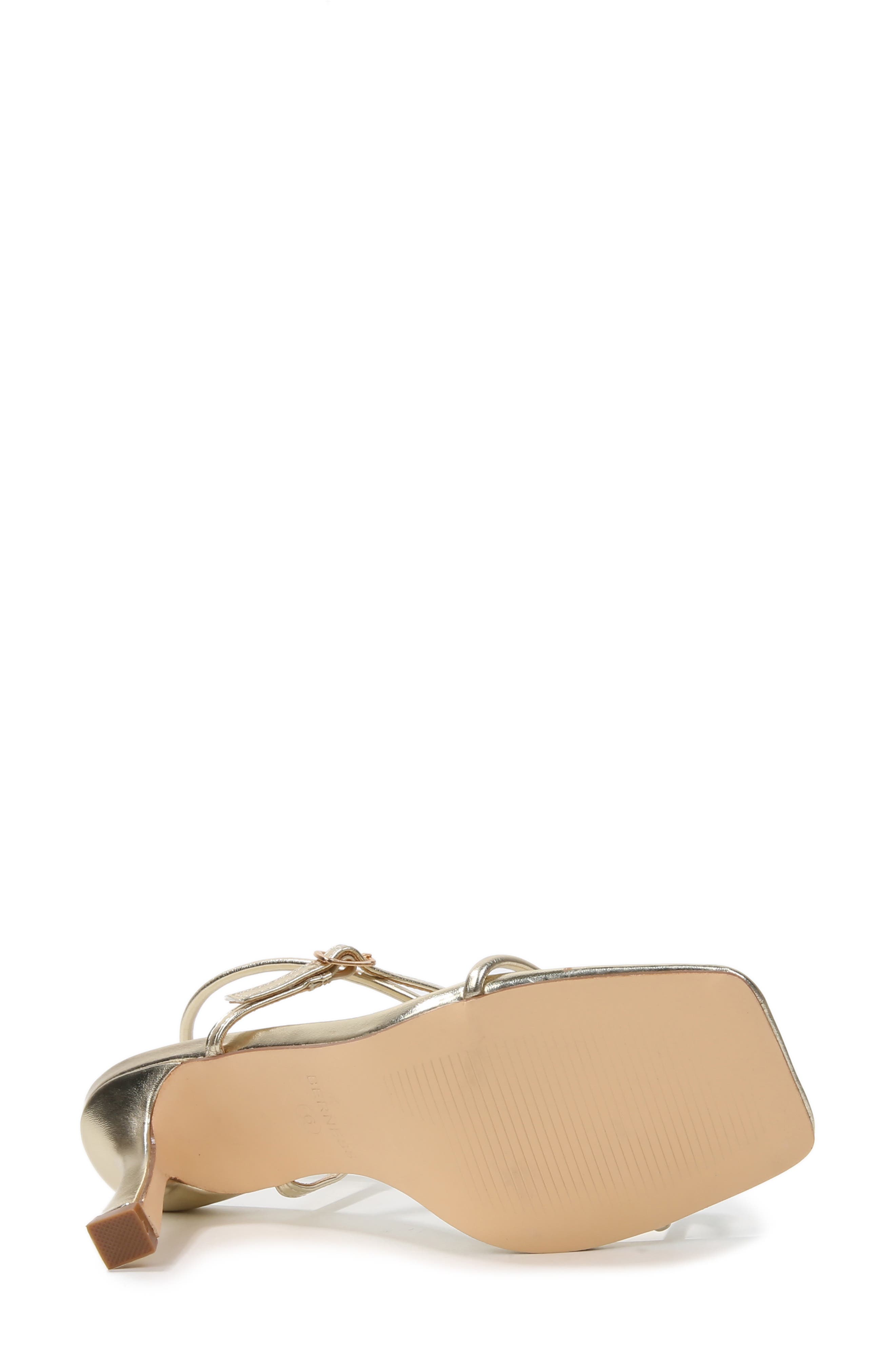 Hisako Strappy Sandal, Alternate, color, GOLD