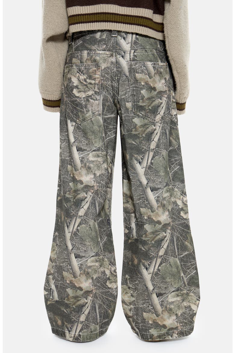 Woodland Colossus Baggy Jeans, Alternate, color, CAMO