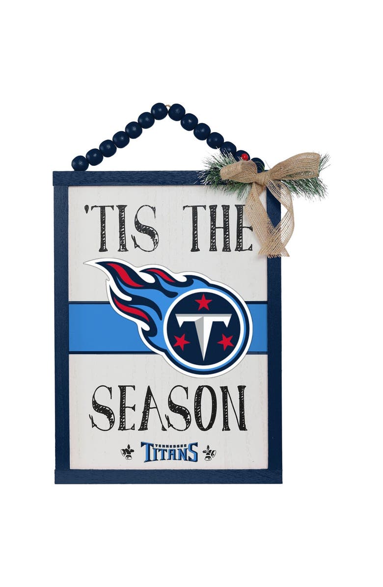 FOCO Tennessee Titans 'Tis the Season Sign, Main, color,