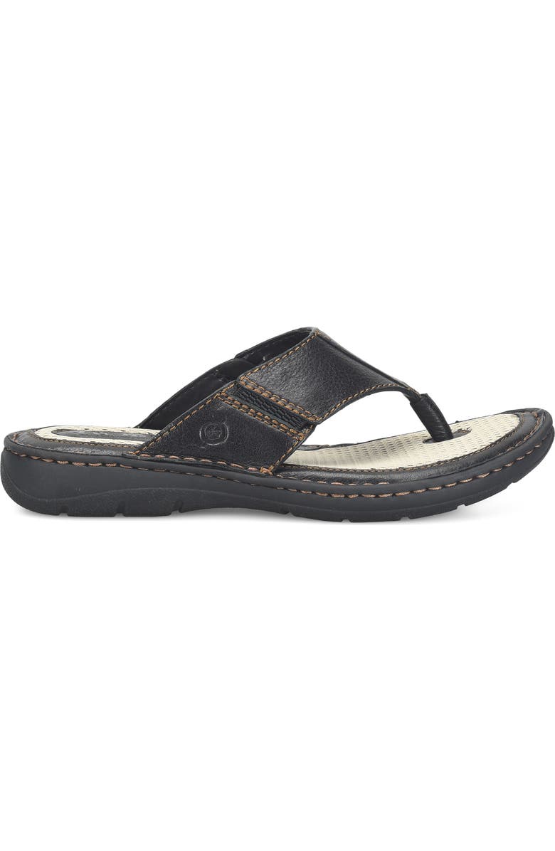 Børn Corvo II Flip Flop, Main, color, Black
