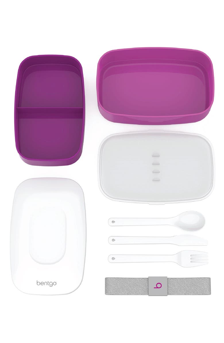 BENTGO All-in-One Bento Box, Alternate, color, Purple