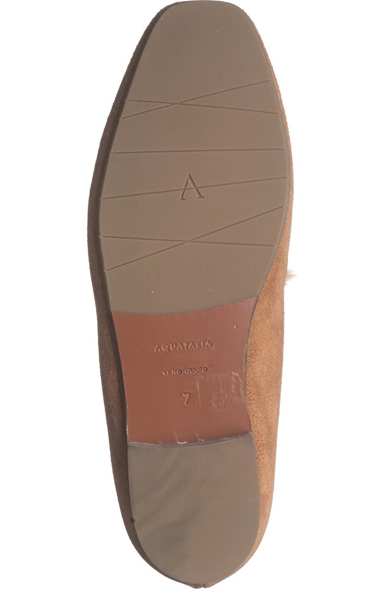 Aquatalia Romie Faux Fur Lined Loafer, Alternate, color,