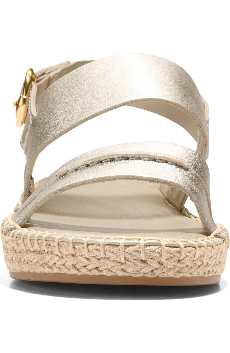 Cole Haan Cloudfeel Tilden Sandal, Alternate, color, Soft Gold