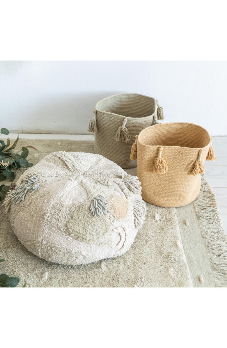 Lorena Canals Basket Woody, Alternate, color, Dk Honey, Lt Honey