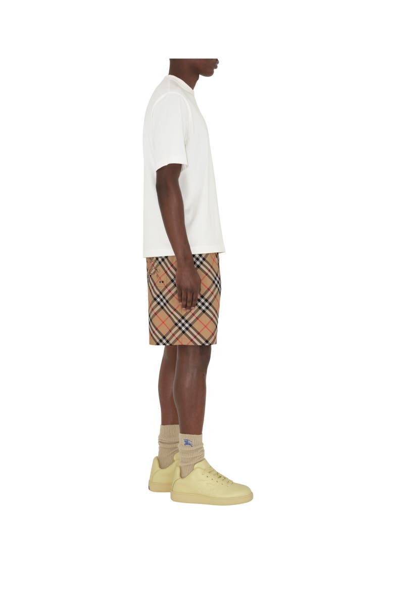 Check Shorts, Alternate, color, Sand