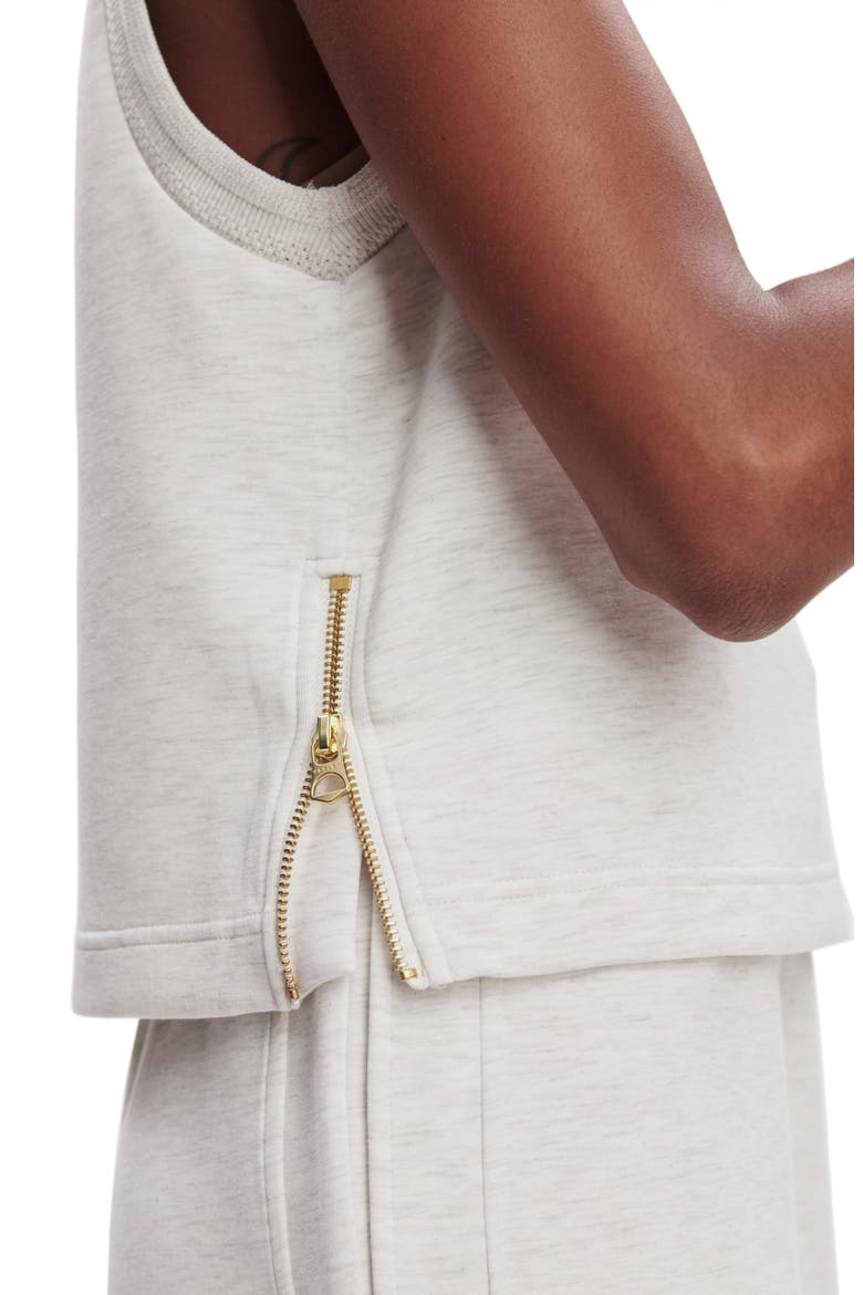 Shea Crop Tank, Alternate, color, IVORY MARL