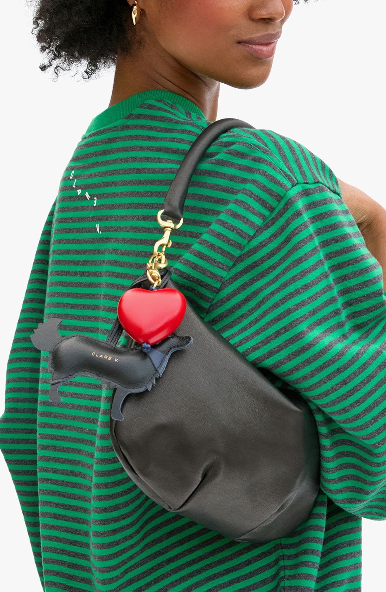 Coqui Bag Charm, Alternate, color, BLACK