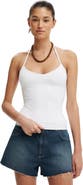 Cotton On Women's Hold Me Tie Halter