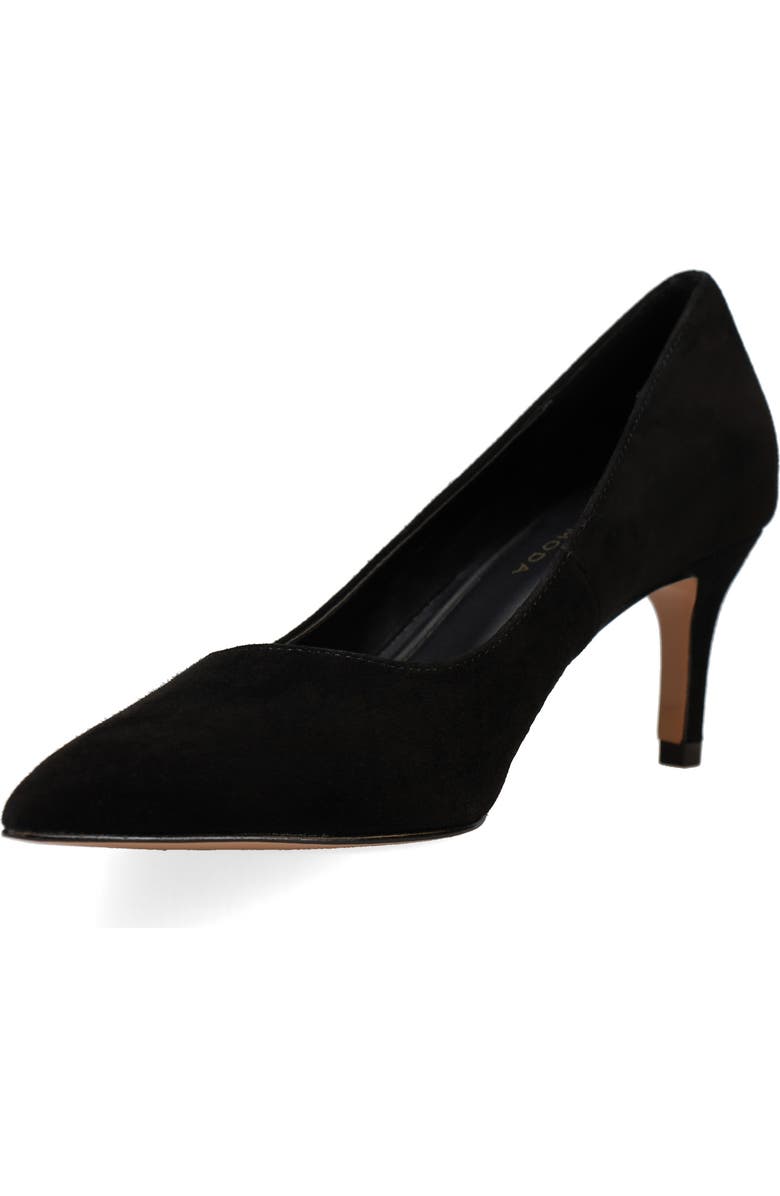 Pelle Moda Lailoni Pointed Toe Pump, Alternate, color, Black