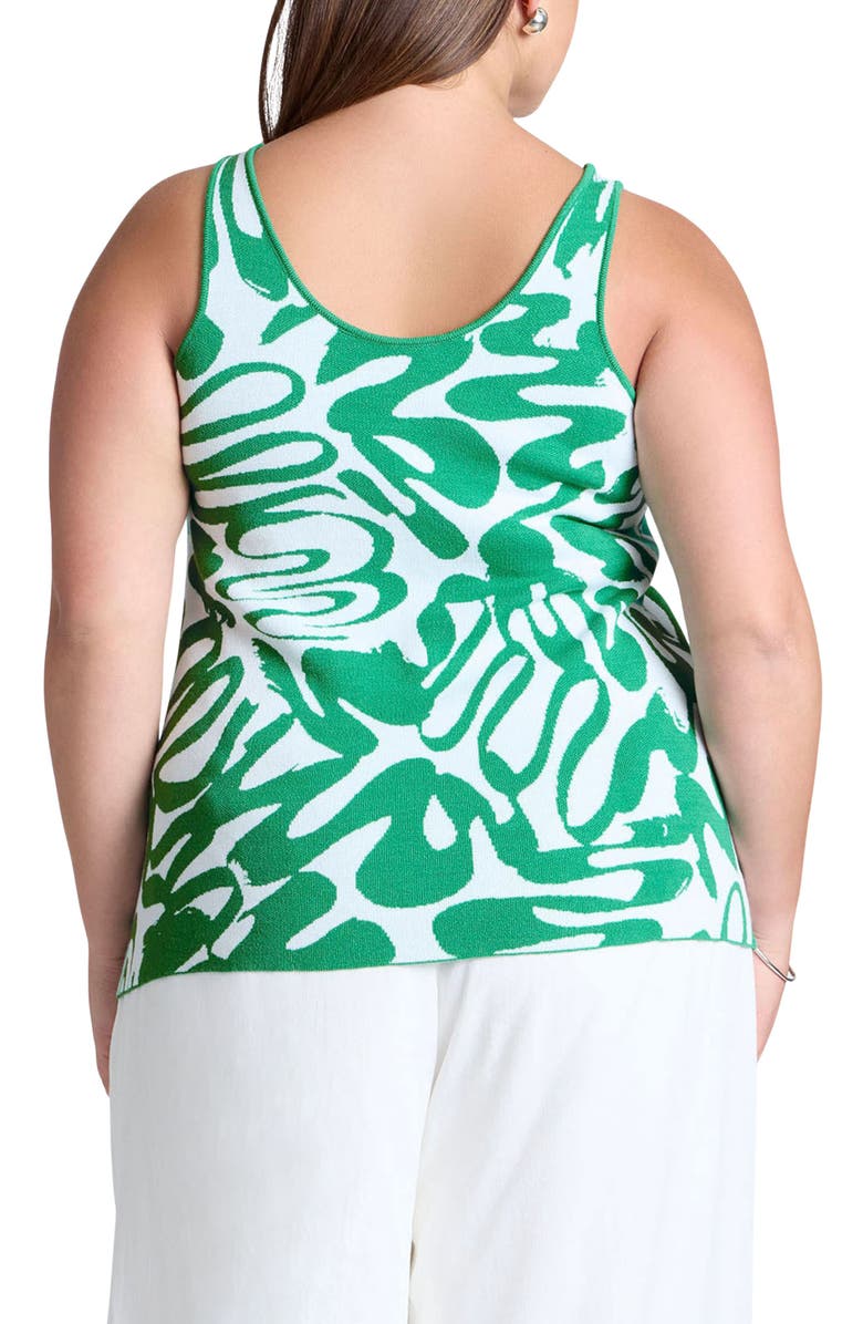 ELOQUII Intarsia Sweater Tank, Alternate, color, 