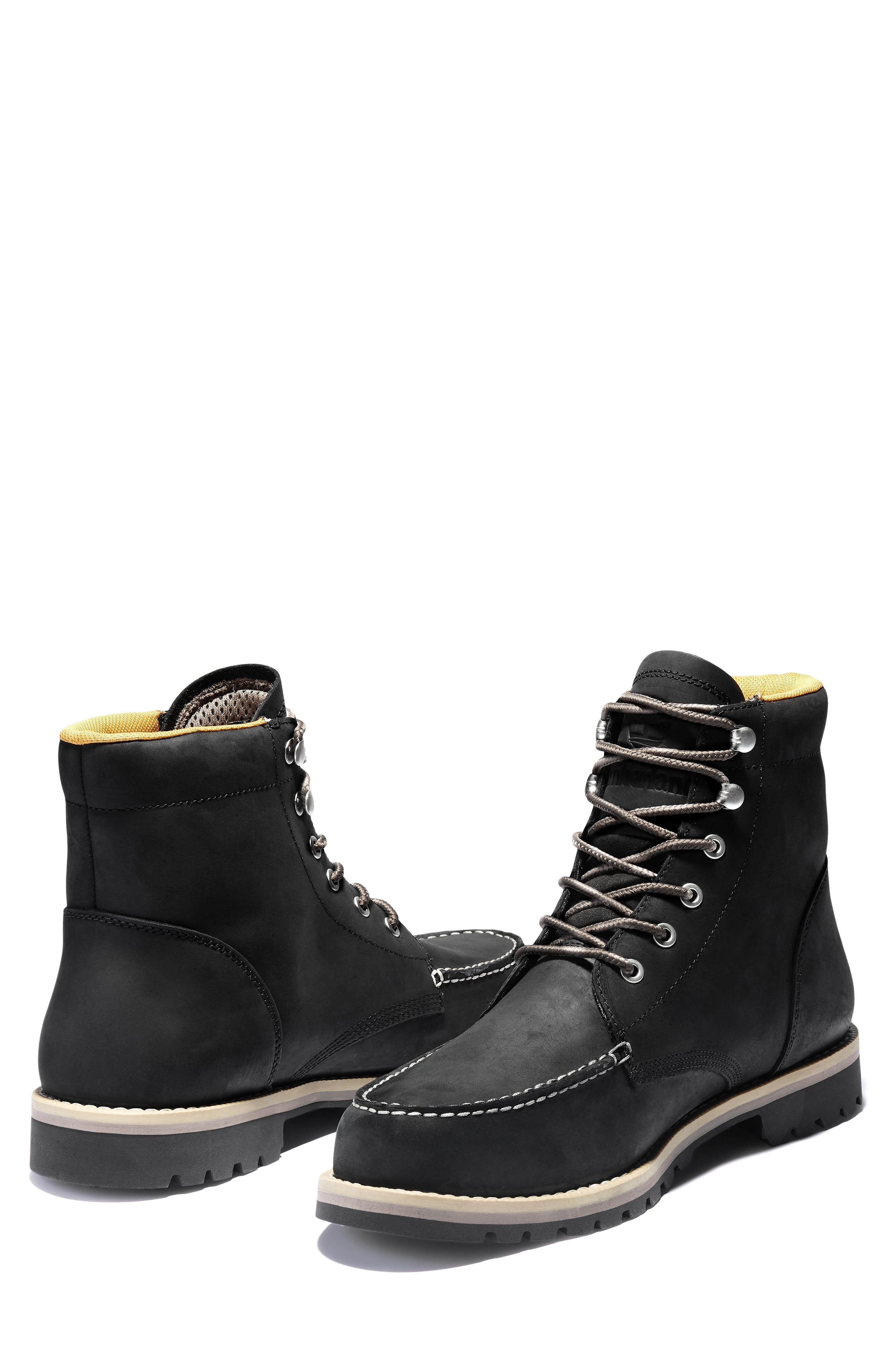 Timberland Redwood Falls Waterproof Moc Toe Boot, Alternate, color, 