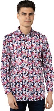 Luchiano Visconti Multicolor Swirls Shirt