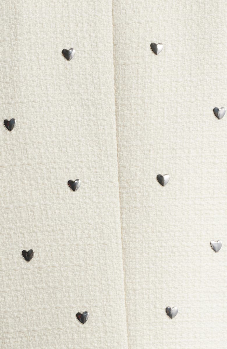 Elie Tahari The Celia Heart Tweed Jacket, Alternate, color, 