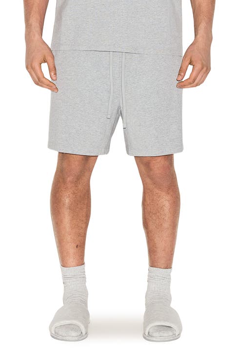 Stretch Cotton Blend Jersey Lounge Shorts (Regular & Big)