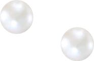 Frankie & Zoe Reversible Cultured Pearl & Ball Stud Earrings