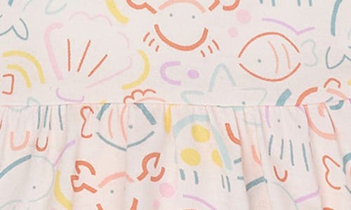 Magnetic Me So-fish-ticated Skirted Bodysuit In Pink