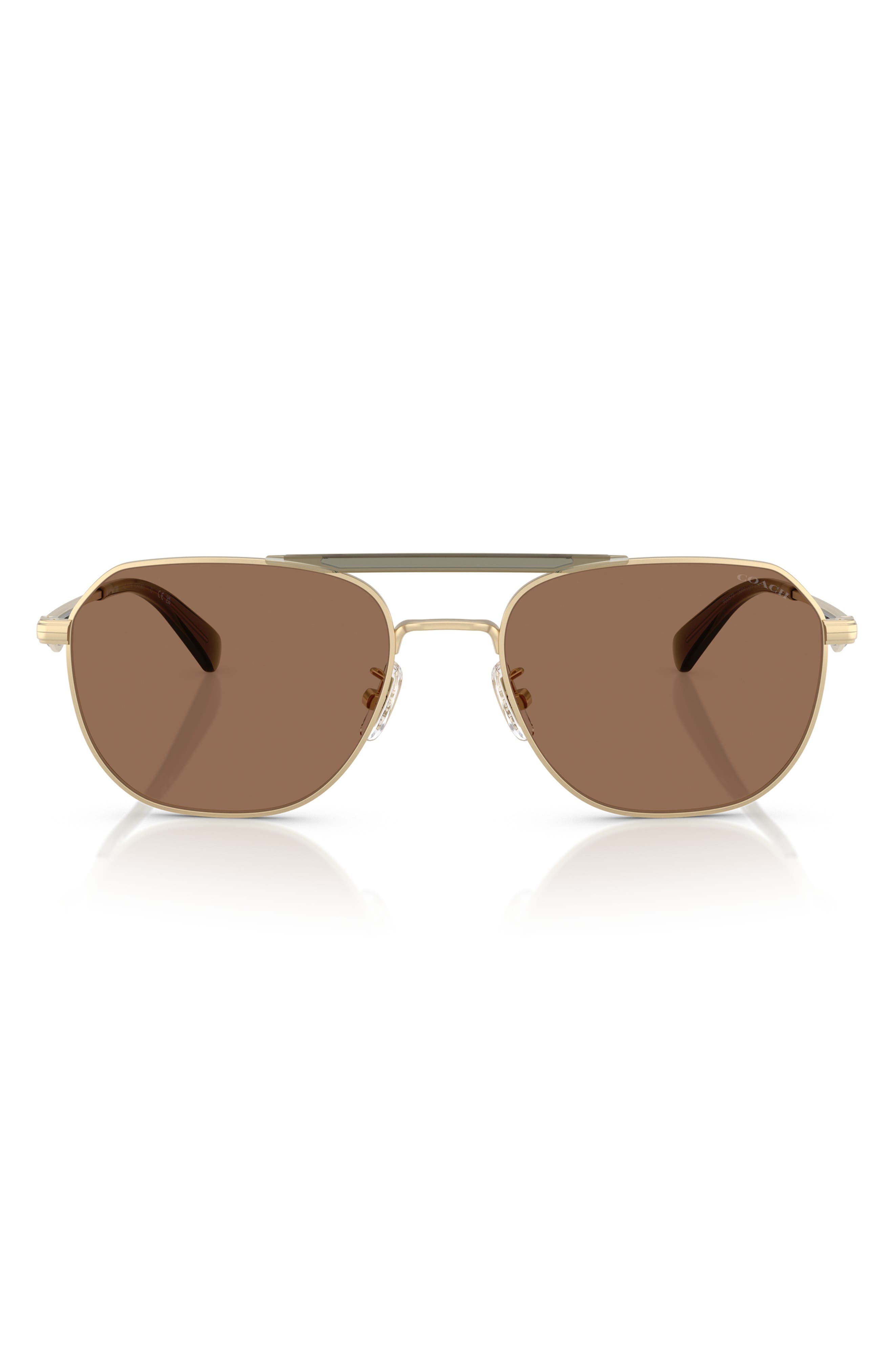 SATIN GOLD / OLIVE / BROWN