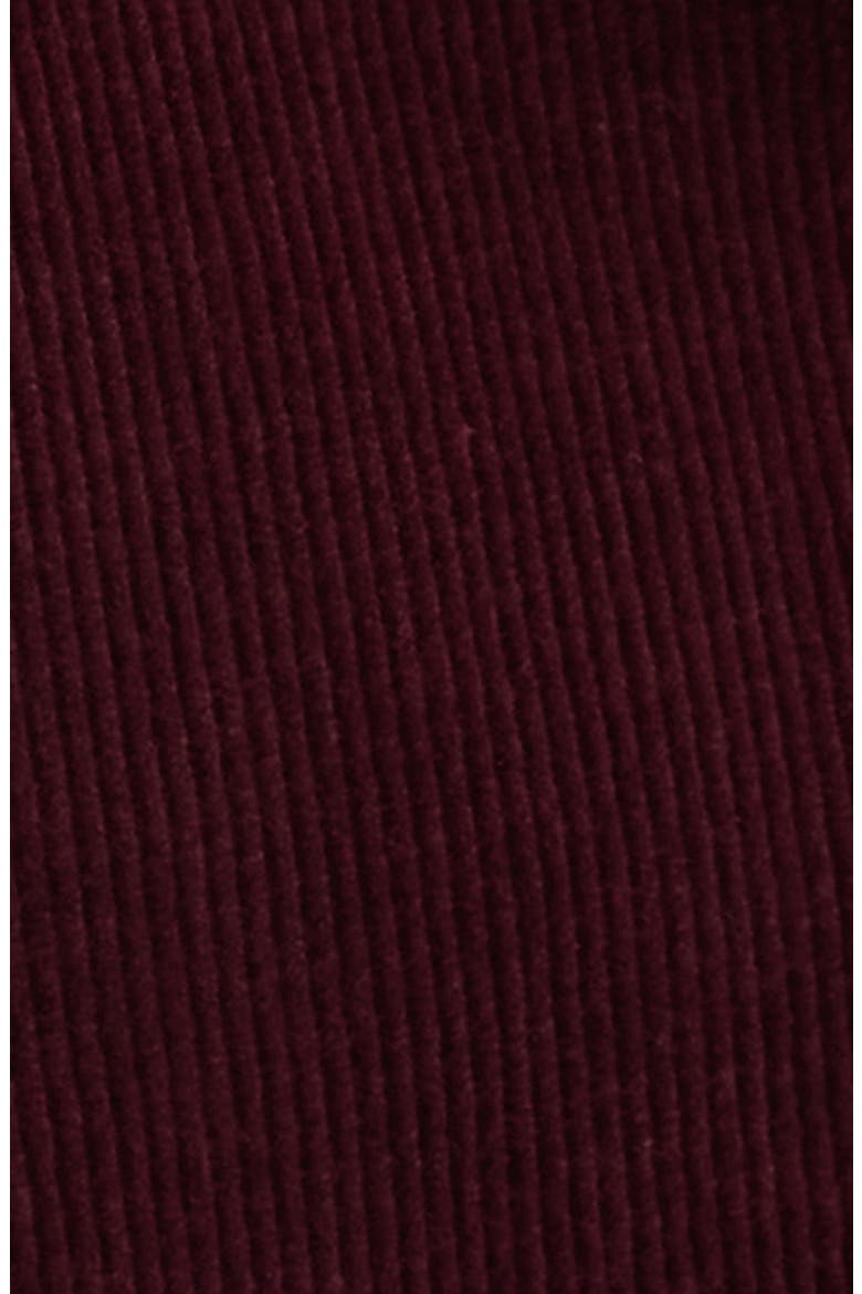 Paloma High Waist Wide Leg Corduroy Pants, Alternate, color, SOUR CHERRY CORD