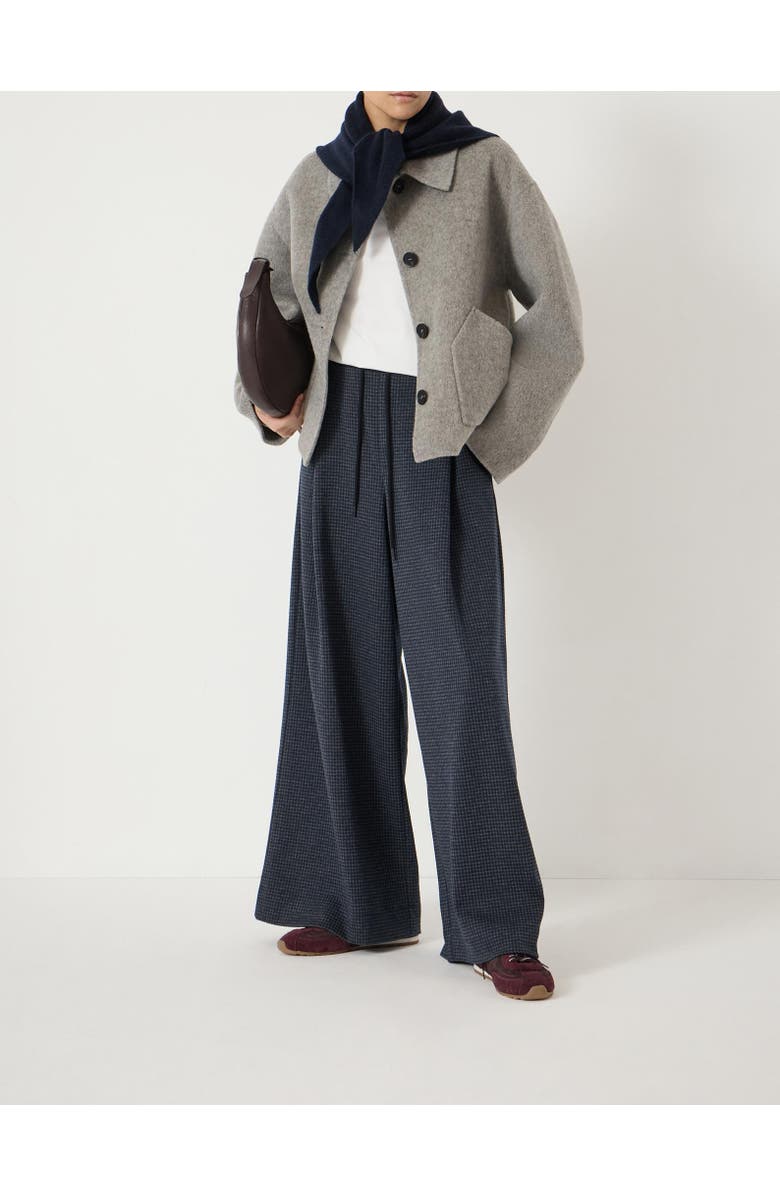 Hush Pure Wool Double Faced Jacket, Alternate, color, Light Grey Marl