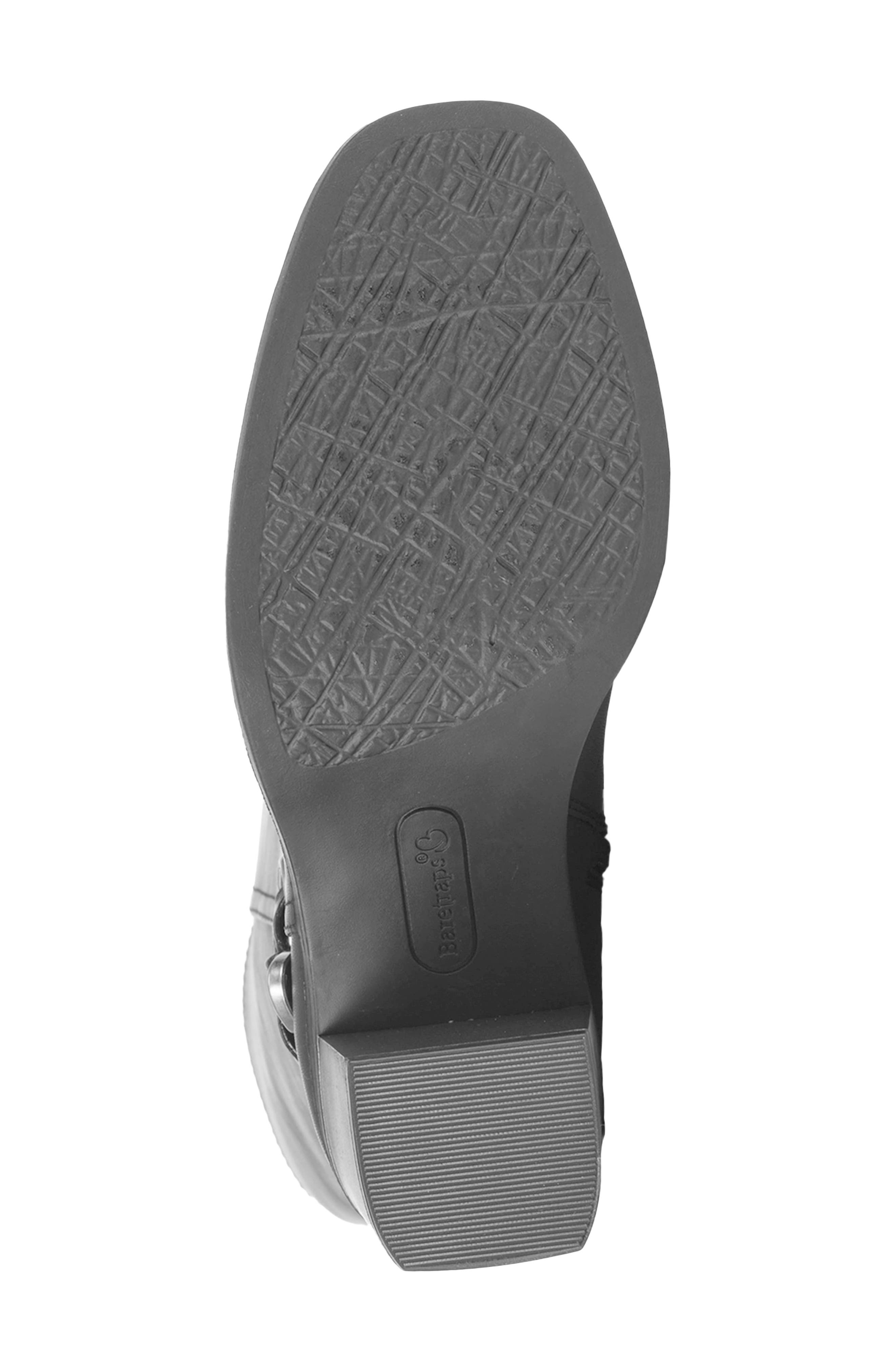 Glenette Tall Boot, Alternate, color, BLACK