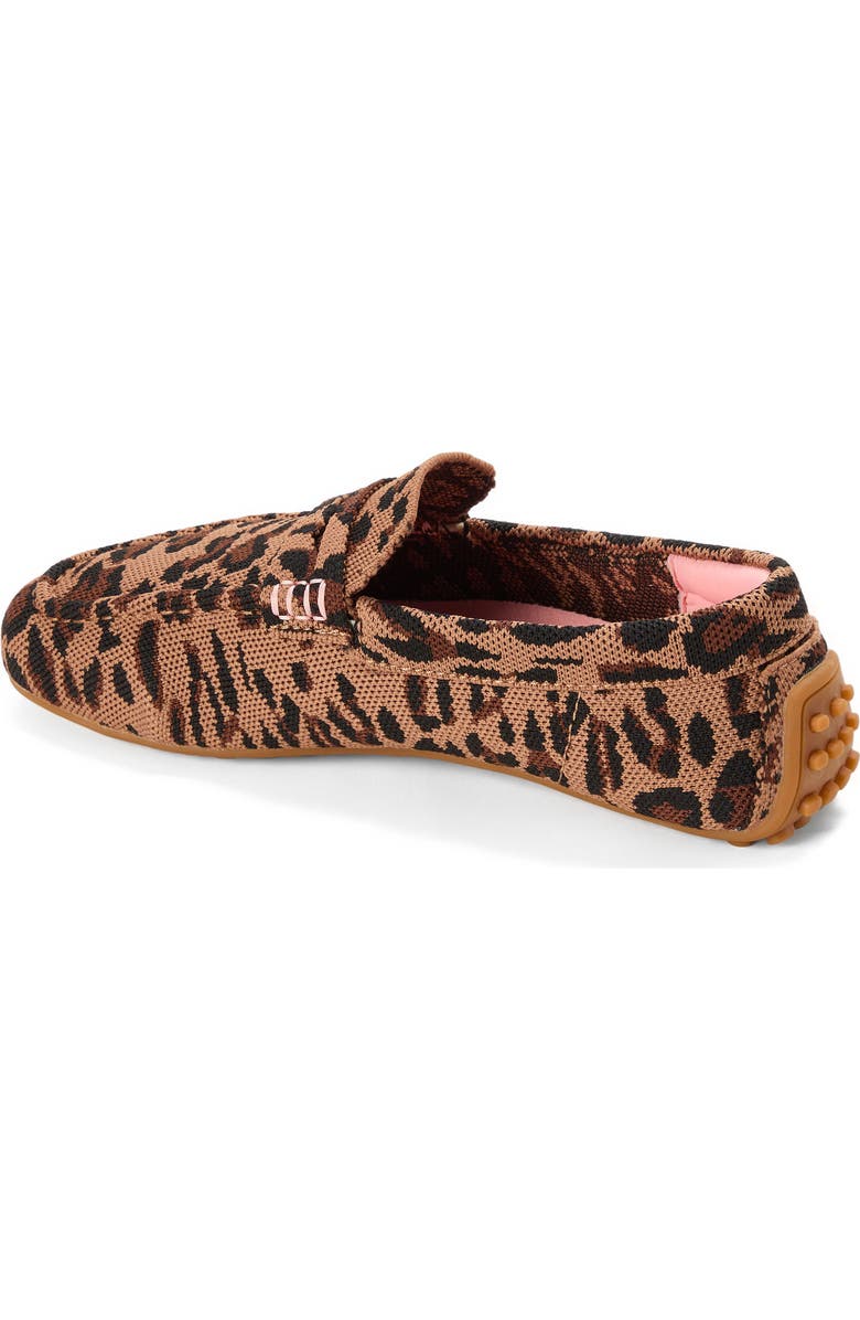 DEARFOAMS Hazel Sport Knit Driving Loafer, Alternate, color, Leopard