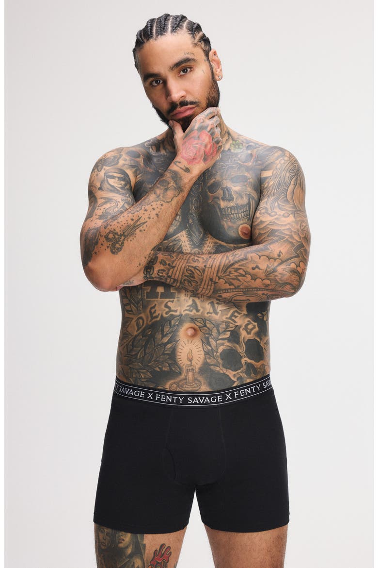 Savage Classics 3-Pack Boxer Briefs, Alternate, color, CHARCOAL HEATHER/GREY HEATHER