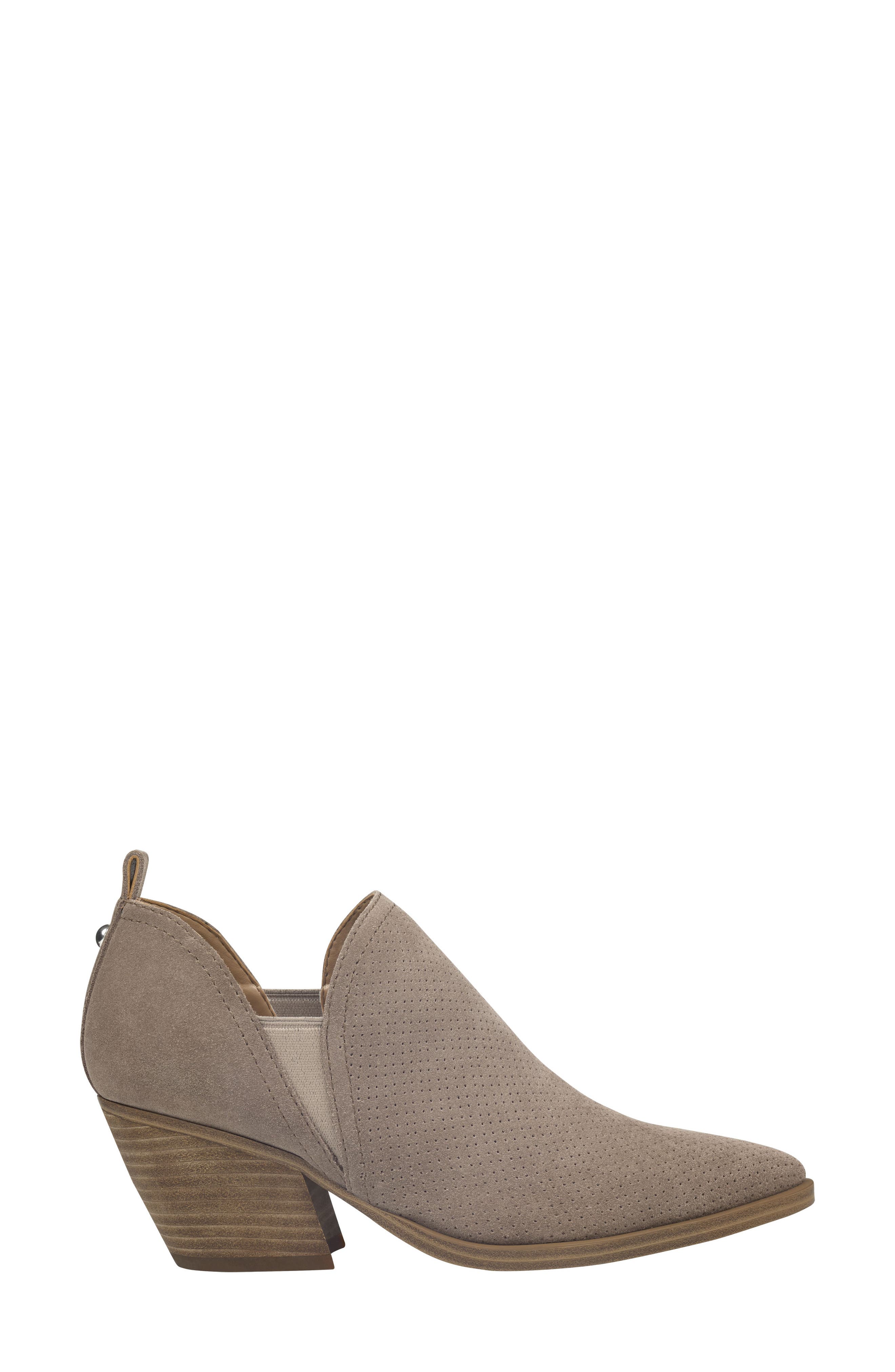 Marc Fisher LTD Dalar Bootie, Alternate, color, Taupe Suede