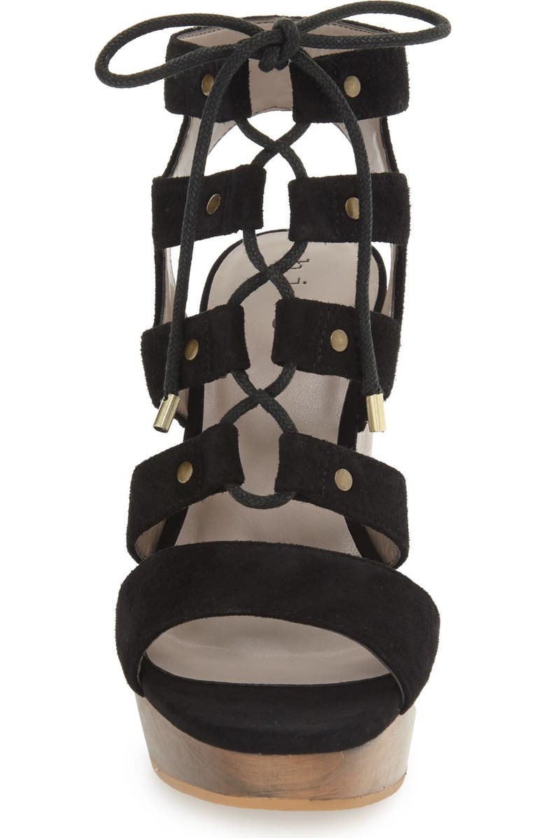 Hinge 'Skylar' Lace-Up Sandal, Alternate, color,