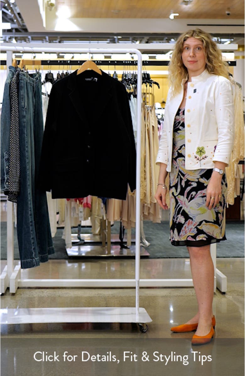 Combed Cotton Blazer, sales video thumbnail