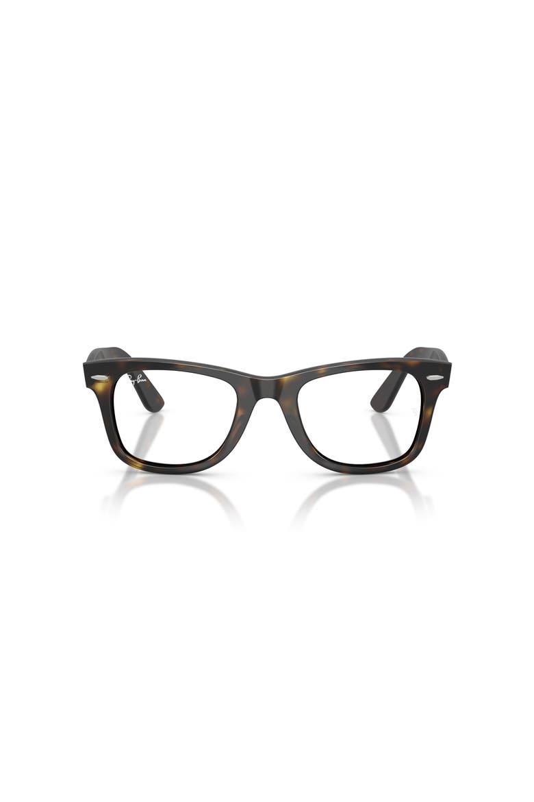 52mm Square optical glasses, Alternate, color, Tortoise