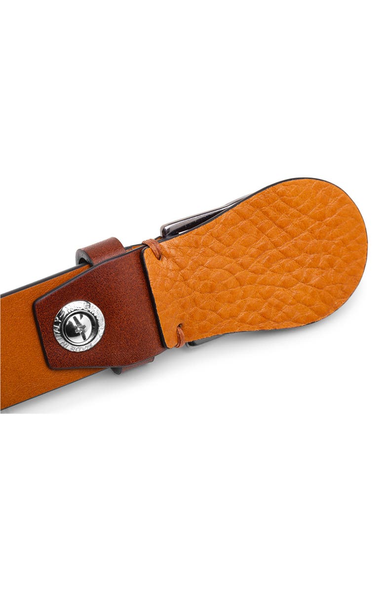 Bosca Sarno Leather Belt, Alternate, color, 
