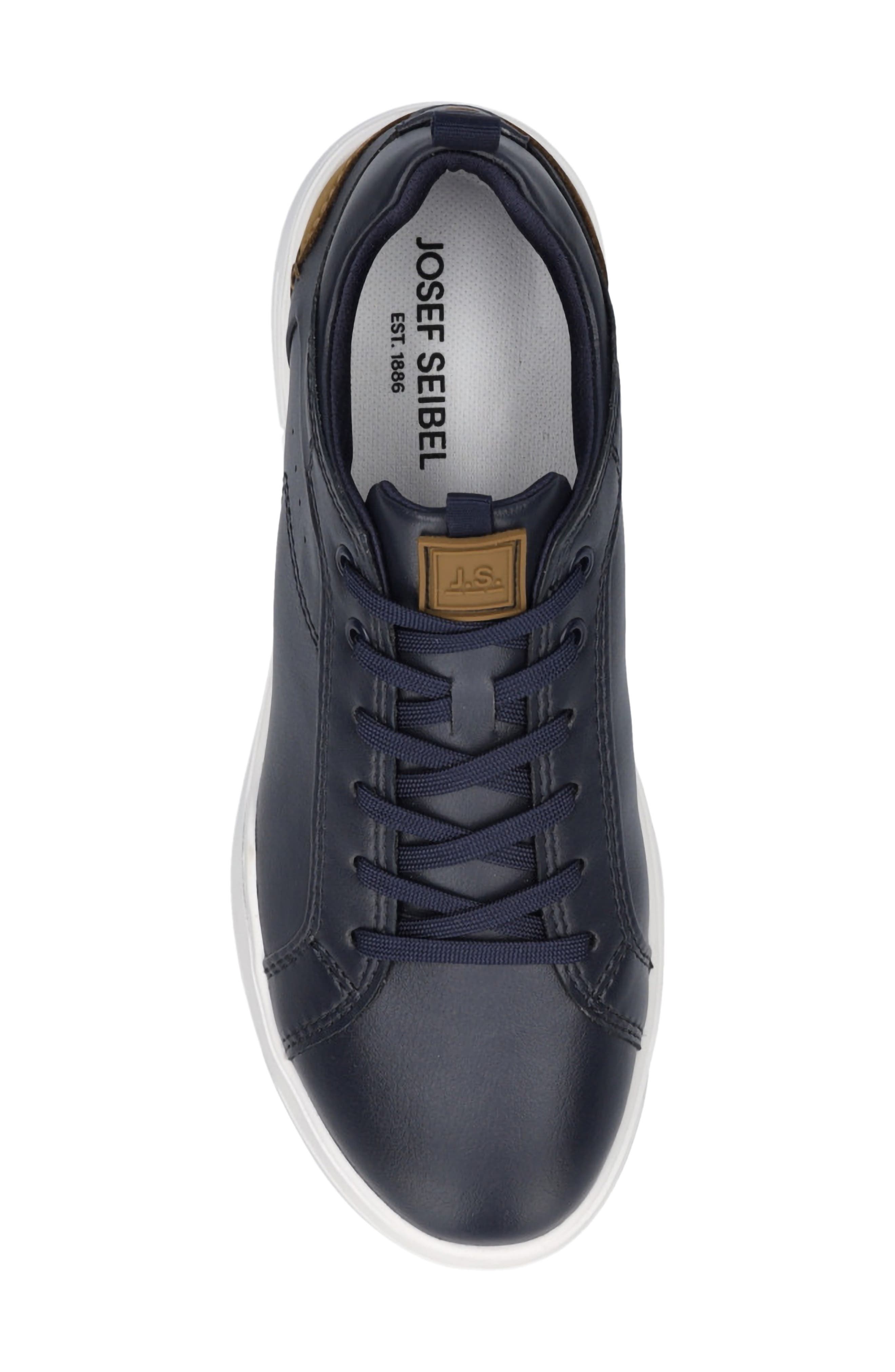 Donovan 04 Low Top Sneaker, Alternate, color, INDIGO