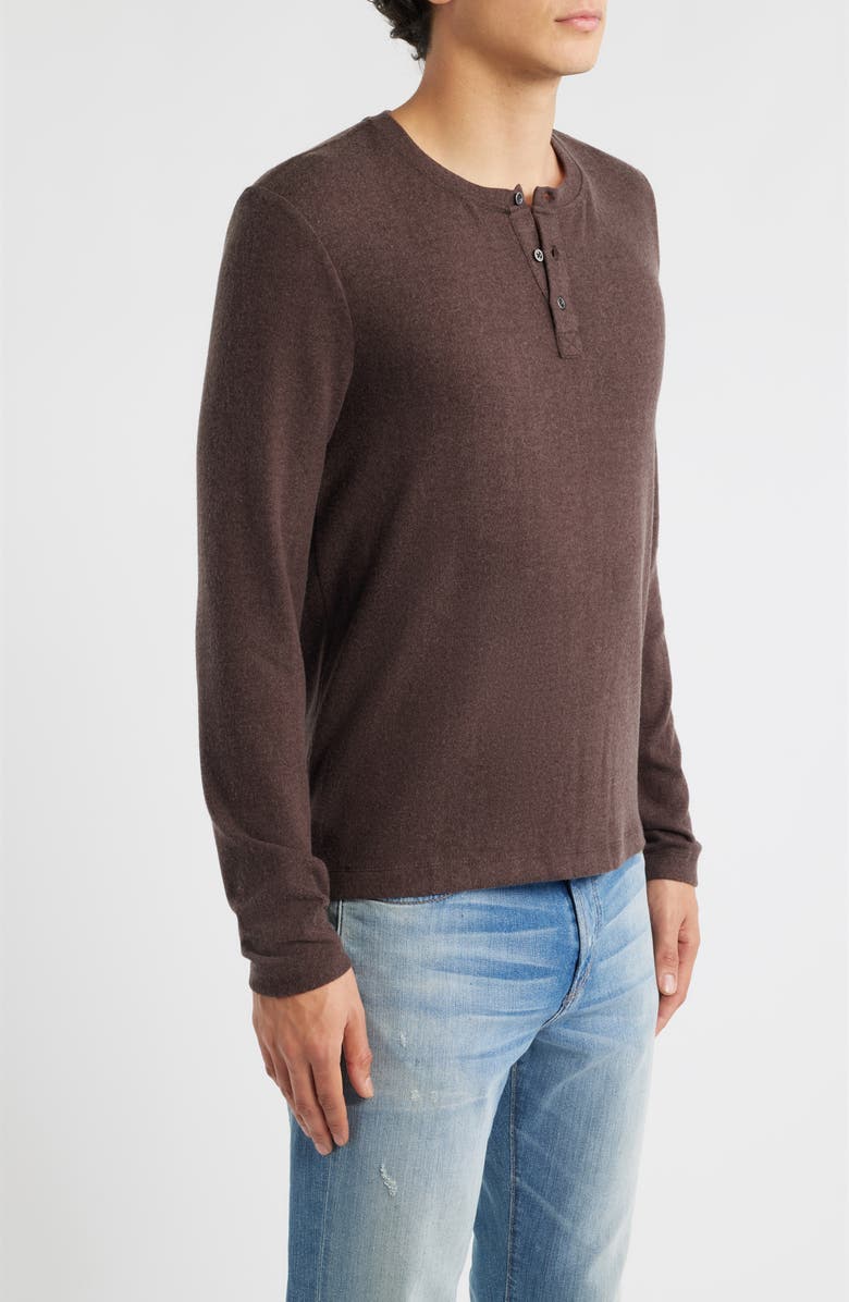 Threads 4 Thought Elias Heathered Henley, Alternate, color, Espresso