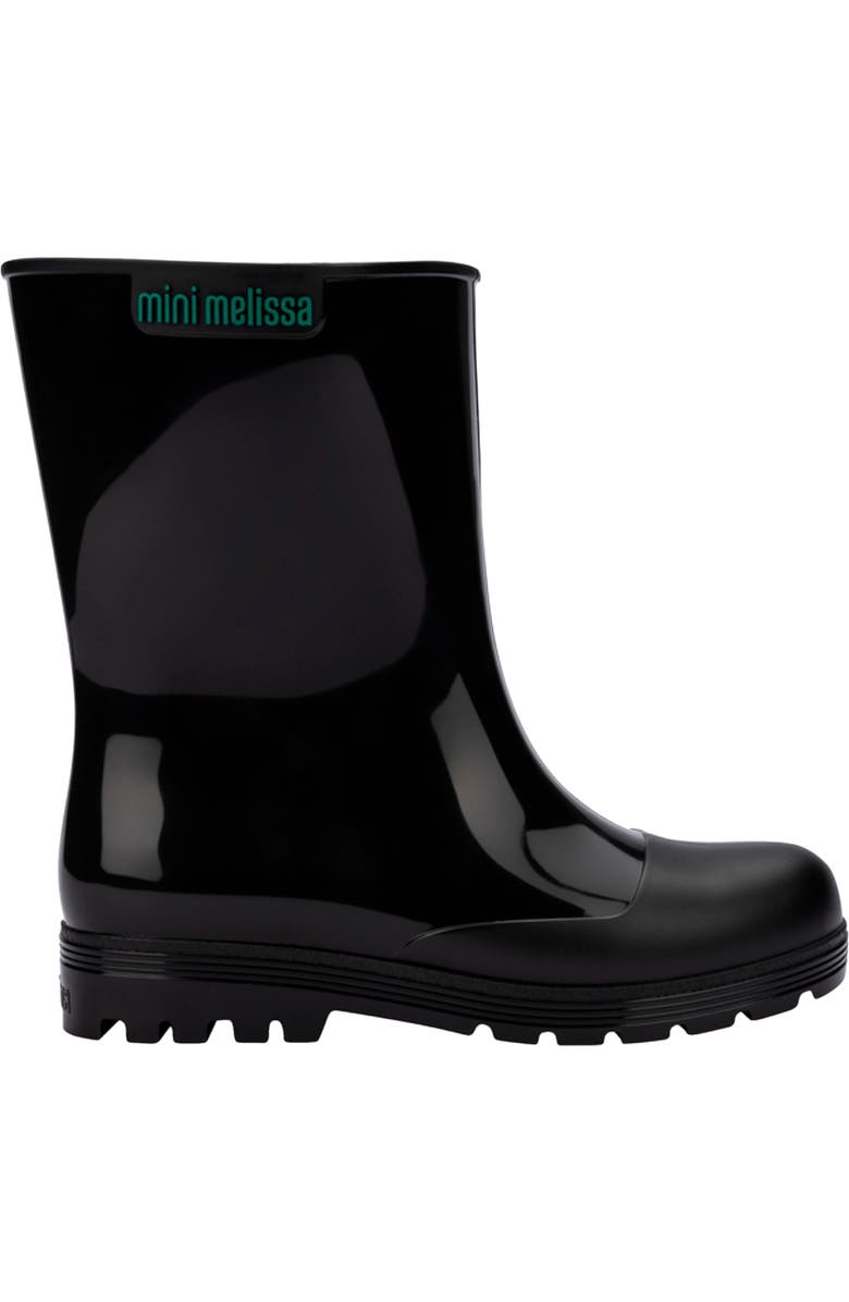 Melissa Kids' Welly Rain Boot, Alternate, color, Black