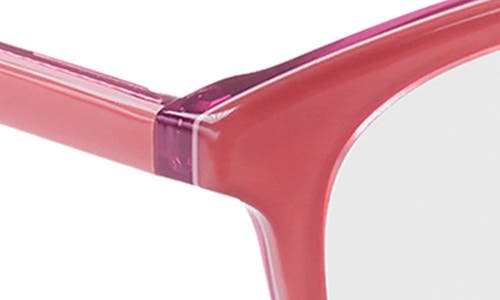 Eyebobs Rush Hour 48mm Blue Light Blocking Round Reading Glasses In Red