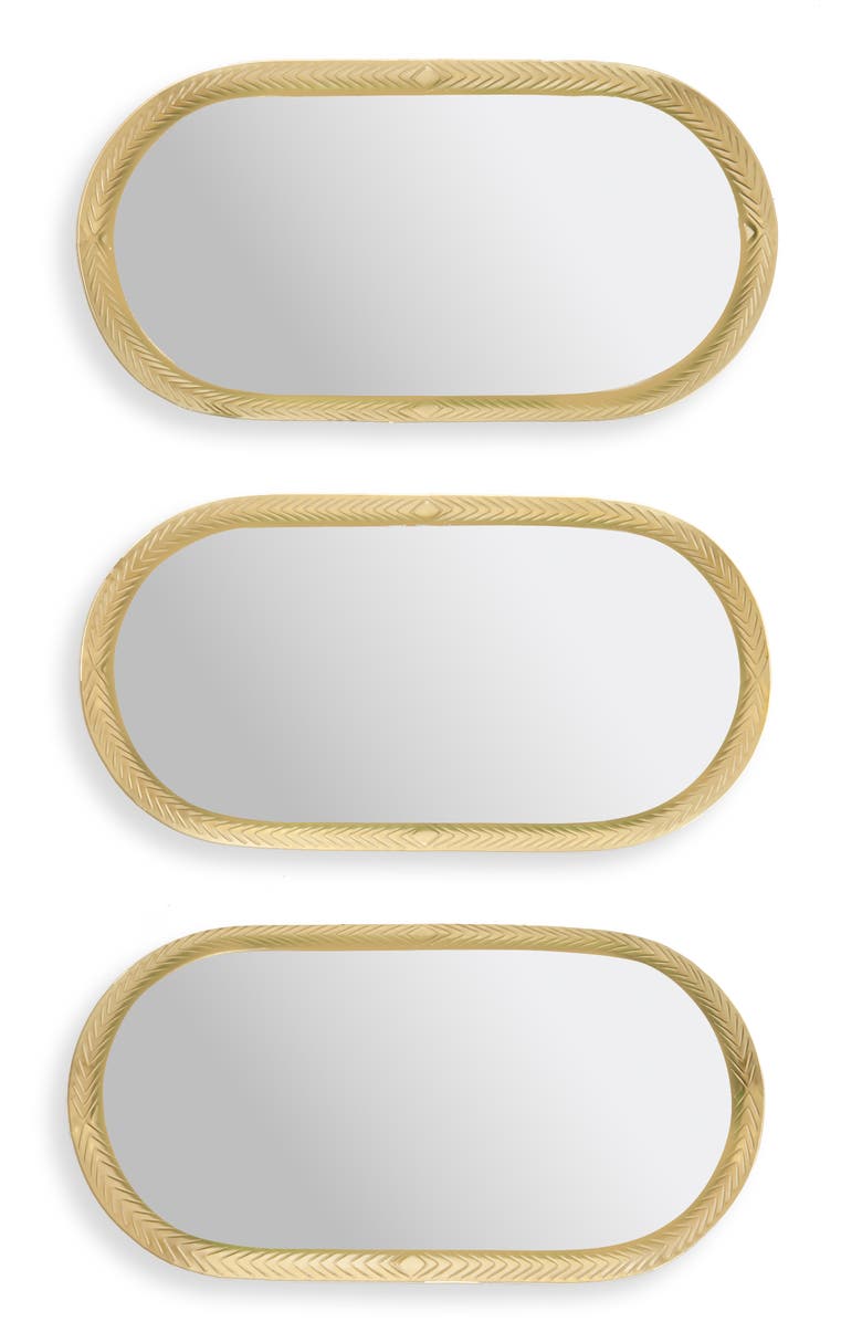 NEXT Set of 3 Decorative Mini Mirrors, Main, color,