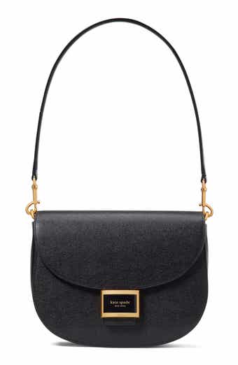 katy textured leather convertible shoulder bag