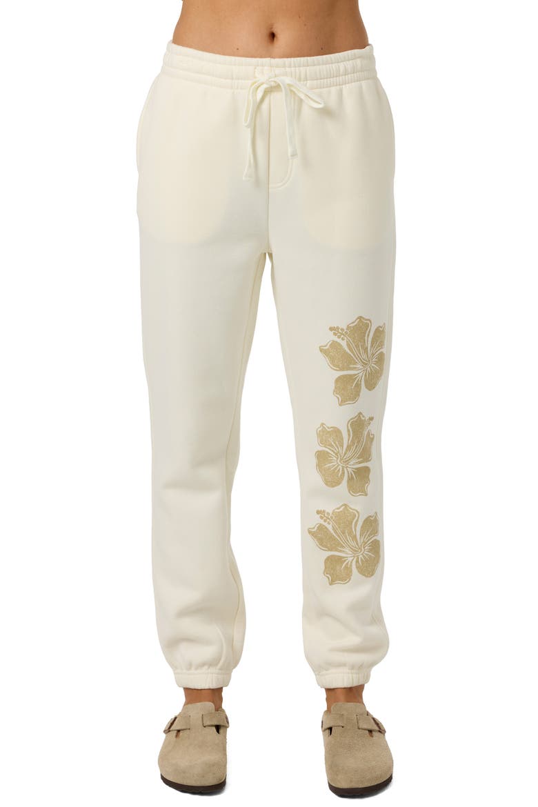 Lei Relaxed Joggers, Main, color, WINTER WHITE