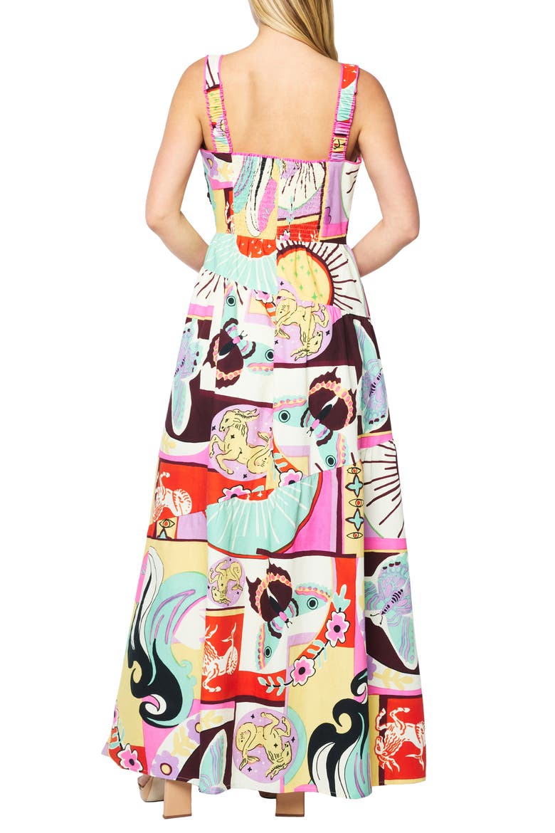 Lillias Cotton Maxi Sundress, Alternate, color, PINK MULTI