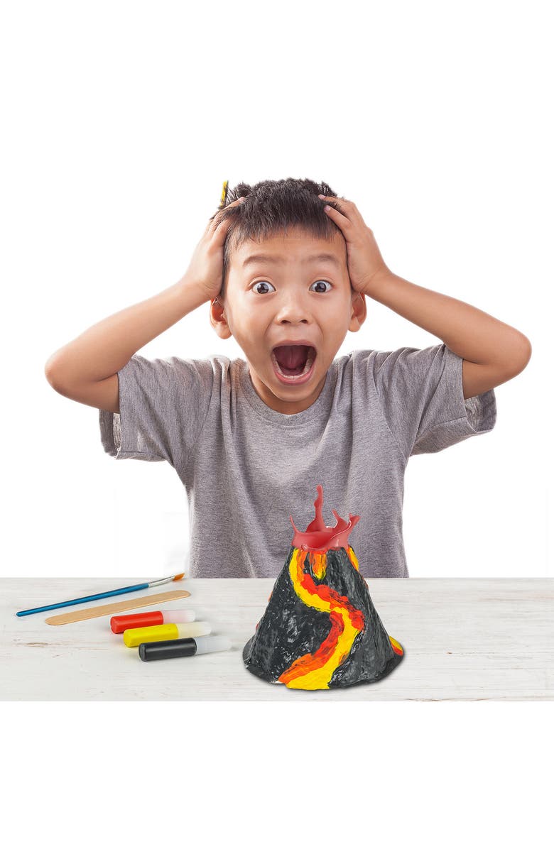 NATIONAL GEOGRAPHIC Build Your Own Volcano Kit, Alternate, color, Multi