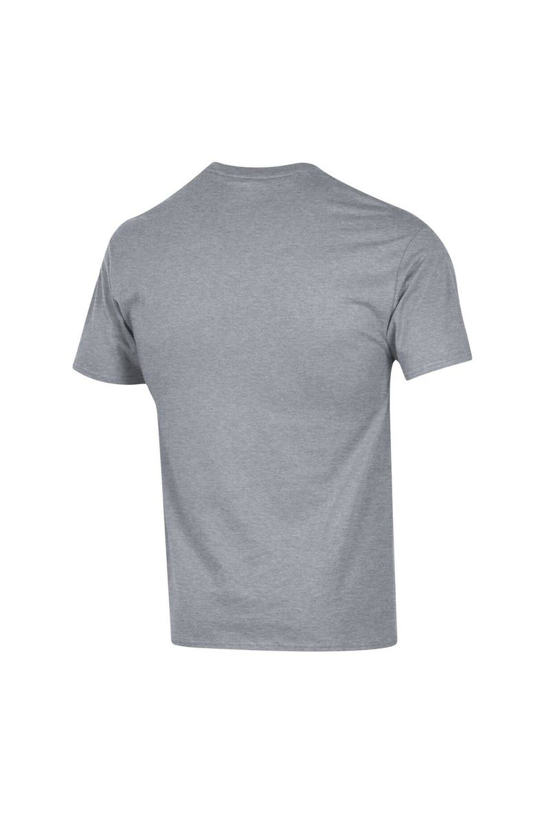 Champion Men's Champion Heather Gray Nebraska Huskers High Motor T-Shirt, Alternate, color, 