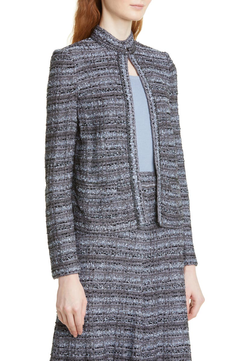 Misook Tweed Jacket, Alternate, color,