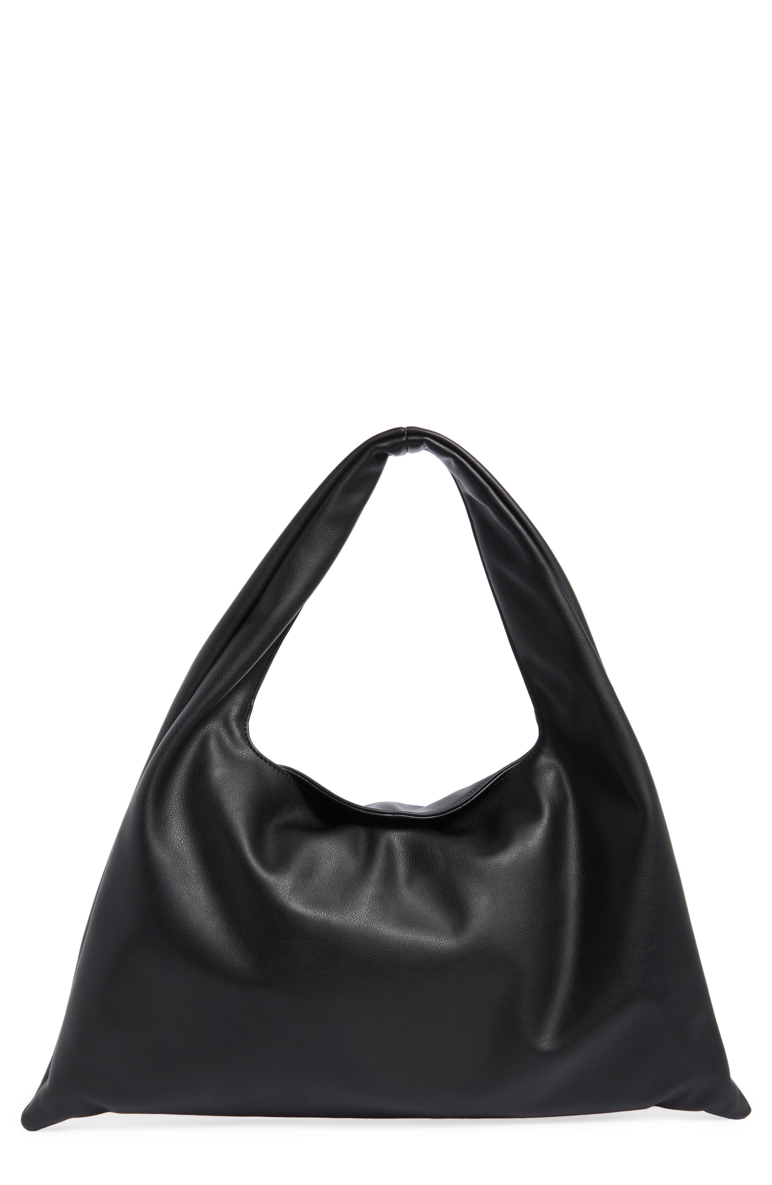 BCBG Slouchy Triangle Shoulder Bag, Main, color, 