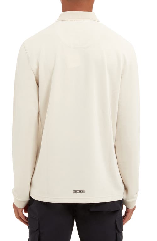 Sealskinz Heywood Quarter Zip Top In Cream
