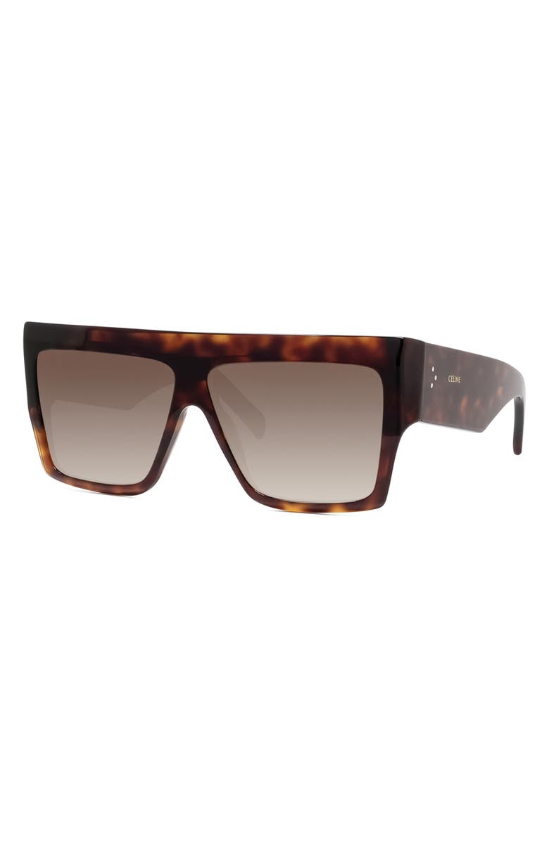 60mm Flat Top Sunglasses