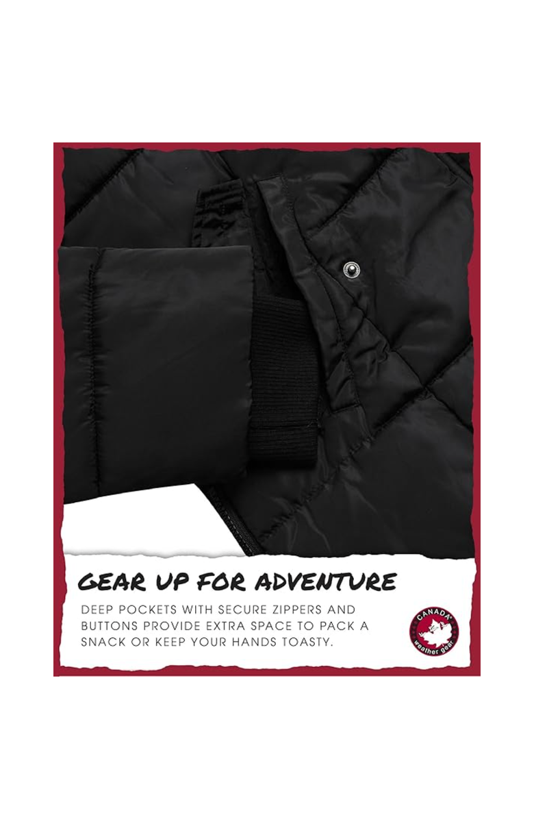 CANADA WEATHER GEAR Women's Heavyweight Long Parka Jacket, Alternate, color, Black