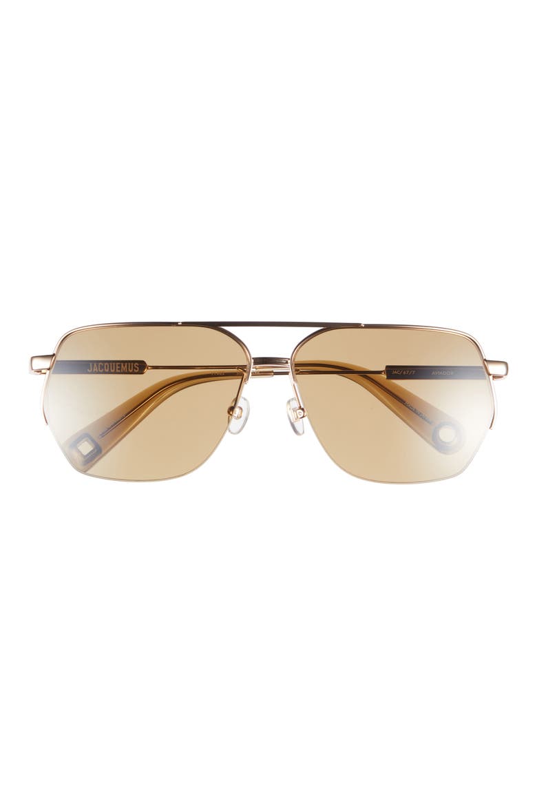 The Aviador Sunglasses, Main, color, LIGHT GOLD/ BROWN/ KHAKI