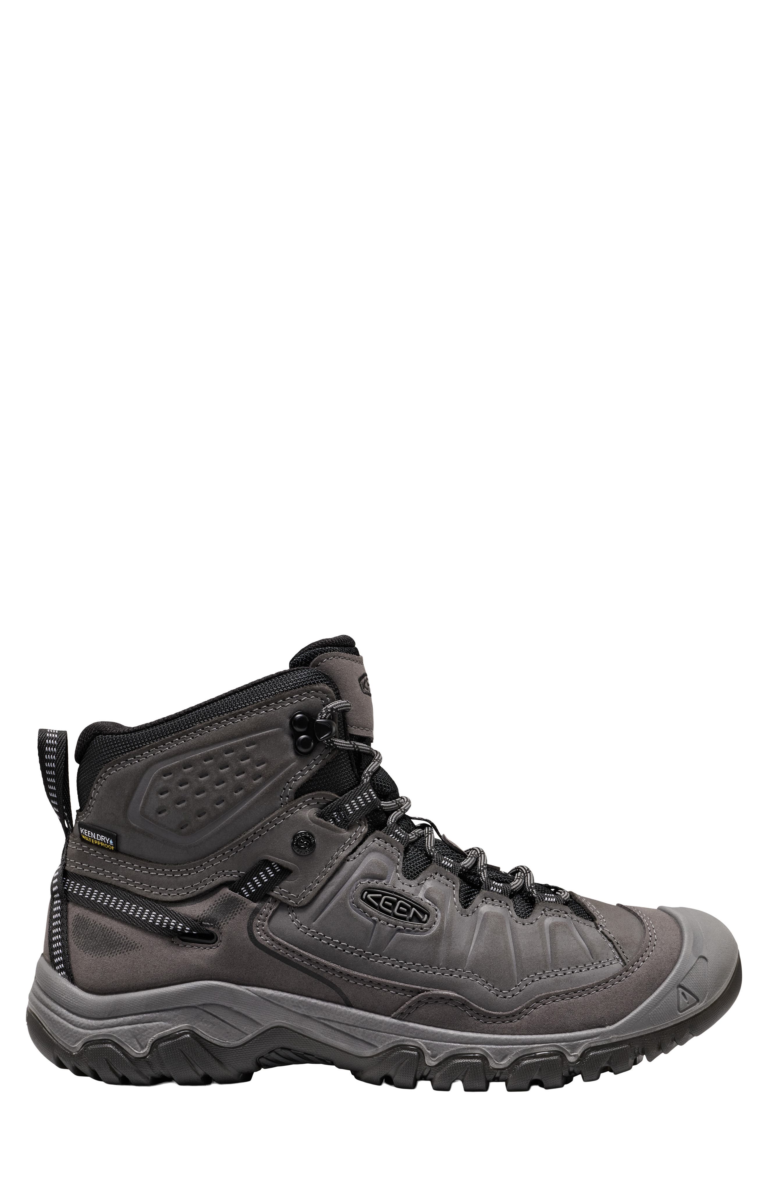 Targhee IV Waterproof Mid Hiking Shoe, Alternate, color, MAGNET/ BLACK